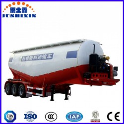 3axle 45m3 Bulk Cargo/Cement/Utility Powder Tanker/Tank Truck Tractor Semi Trailer
