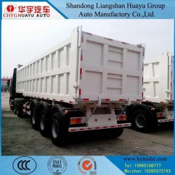 Waste Residue Transport Semi Truck Trailer for Big Project Construction