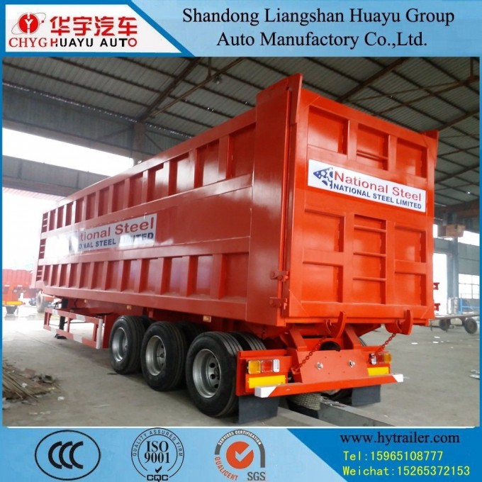 Jfe/Uss/Isg/Nucor Steel Dump/Tipping Truck Trailer for Export Image1