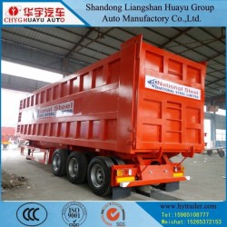Jfe/Uss/Isg/Nucor Steel Dump/Tipping Truck Trailer for Export