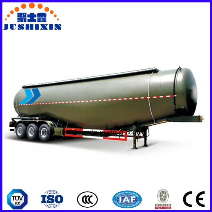 Factory Price Bulk Cement Transport Truck Semi Trailer Image1