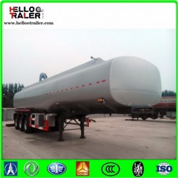 Tri Axle 40000L Oil Tanker Transport Fuel Truck Trailer