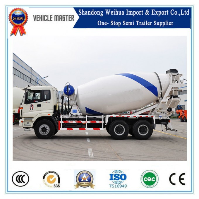 12m3 Concrete Mixer Truck, Cement Mixer Trailer for Sale Image1