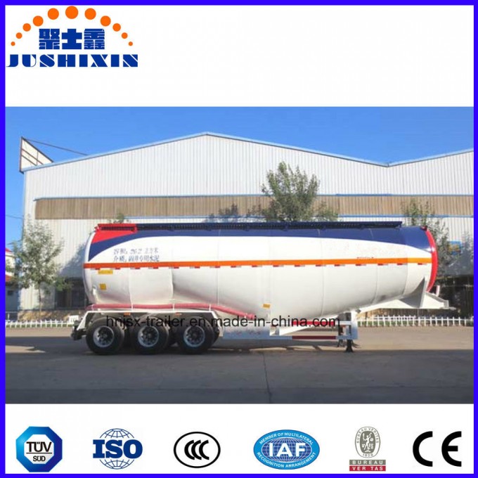 50cbm Bulk Cement Tank Truck Semi Trailer Image1