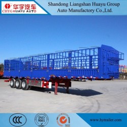 Light Duty 3axle Stake Truck Ues Semi Trailer