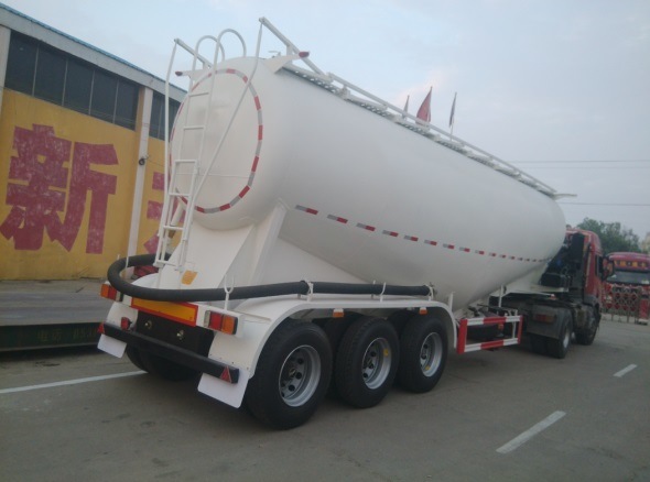 Powder Tankers Truck Trailer or Bulk Cement Tank Semi Trailer Image1