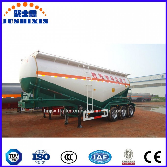 3axle 45cbm Bulker Cement Tanker Truck Semi Trailer Image1