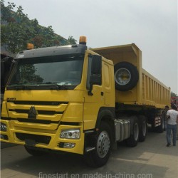 HOWO Tractor Truck and Dump Truck Semi Trailer