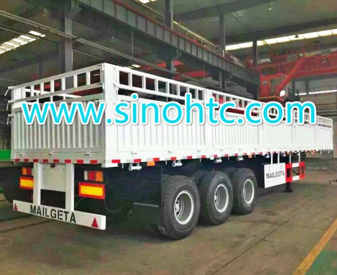 CIMC Trailer 3 Axles utility Trailer/ Cargo Trailer/ Truck Trailer Image1