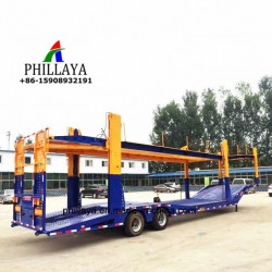 Vehicle Transport Carrier Towing Truck Semi Car Tow Trailer