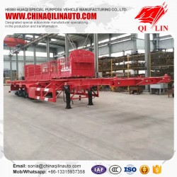 Heavy Truck Tri-Axle Container Trailer for Africa