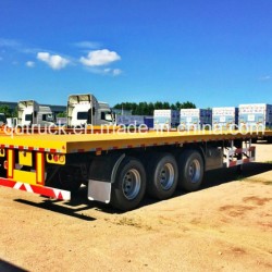 1/2/3/4 BPW Axles 20FT 40FT Container/Utility/Cargo Flatbed/Platform Truck Semi Trailer