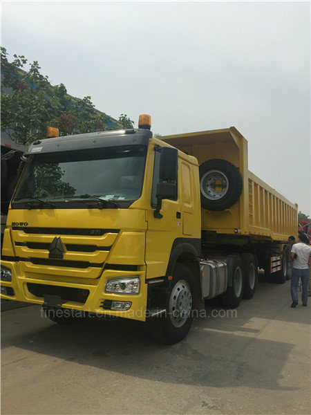 HOWO Heavy Tractor Trailer and Dump Truck Semi Trialer Image1