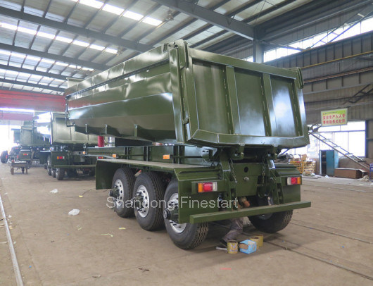 Tractor Truck and Dump Truck Semi Trailer Image1