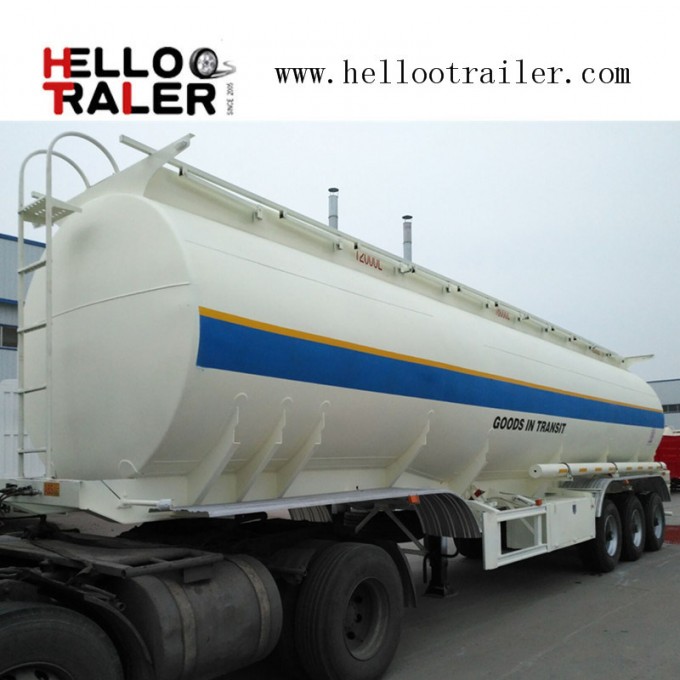 42000L Tri-Axle Oil Tanker Truck Trailer Fuel Tank Semi Trailer Image1