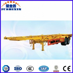 2 Axle Container Chassis or Container Skeletal Truck Semi Trailer