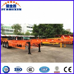 2/3 Axle Container Truck Chassis Skeleton Semi Trailer
