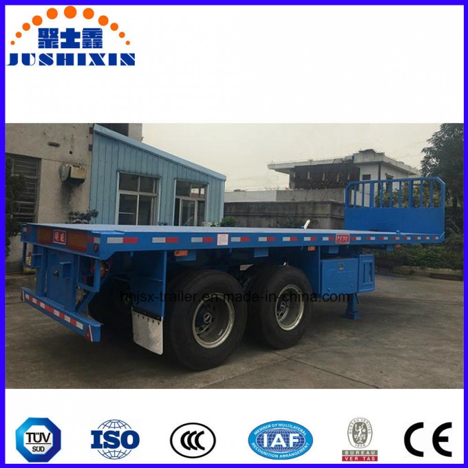 40 Feet 3axles Platfrom Container Cargo Truck /Tractor Trailer Image1