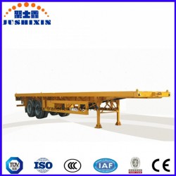 Tri-Axle 60 Ton 40FT Container Truck Semi-Trailer