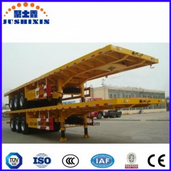 3 Axle Container Chassis or Container Platform Truck Semi Trailer