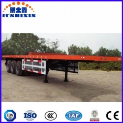 3 Axle Container Chassis or Container Flatbed Truck Semi Trailer