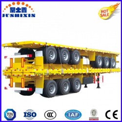 3 Axle 45 Feet Flatbed Truck Semi Trailer