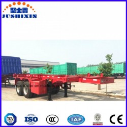 Vietnam Two-Axle 40FT Skeletal Container Truck Semi Trailer for Port