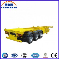 3 Alxe Skeletal Semitrailer Semi-Trailer Trailer Truck Trailer
