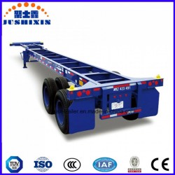 2 Axle 40FT Container Skeleton Skeletal Truck Tractor Semi Trailer