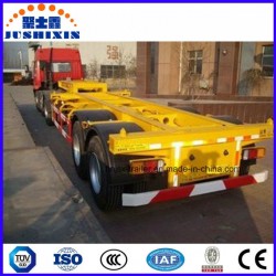 2 Axle Skeleton Container Semi Truck Trailer
