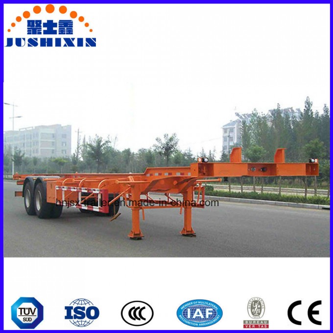 Container Transport Skeleton Type Truck Trailers Image1