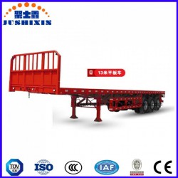 2/3 Axle 40FT Flatbed Semi Trailer Container Truck Semi Trailer