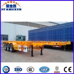 3 Axle 40feet Container Skeleton Skeletal Truck Tractor Semi Trailer