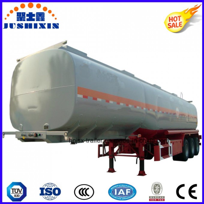 3 Axle 50000L Steel Semitrailer or Tanker Semi Truck Trailer Image1
