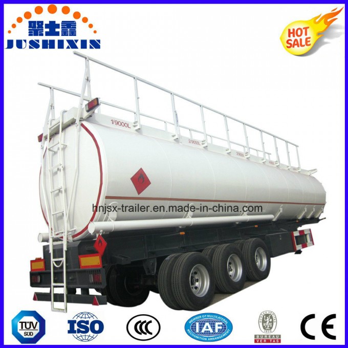 2017 Hot Carbon Steel 45m3 Fuel Tank/Tanker Truck/Tractor Semi Trailer Image1