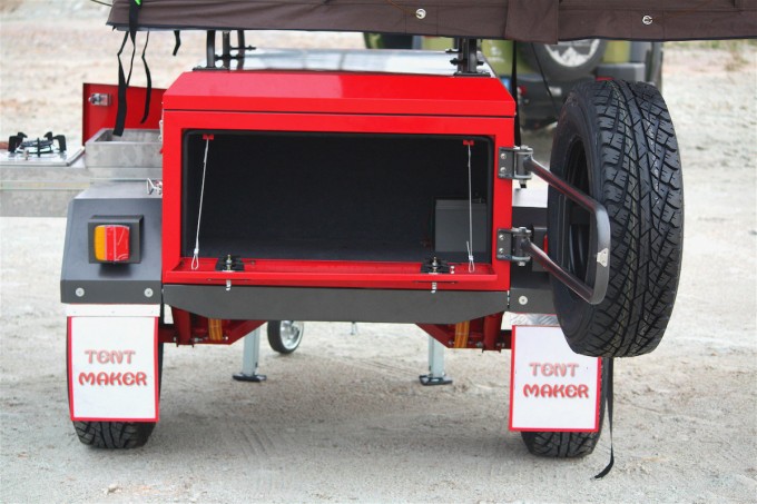 Australian Standard Tent Travel Trailer/Boat Rack Camping Trailer Image1
