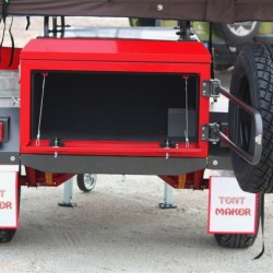 Australian Standard Tent Travel Trailer/Boat Rack Camping Trailer
