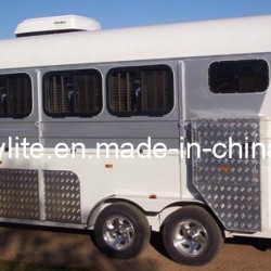 Angle Style Tripple Horse Float Trailer