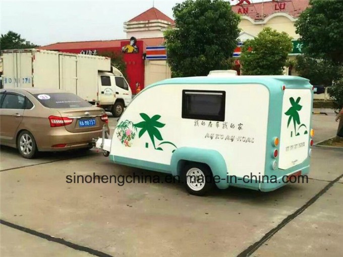 New Style 4X2 Clw Mobile Caravan/Mini Teardrop Caravan Trailer Image1