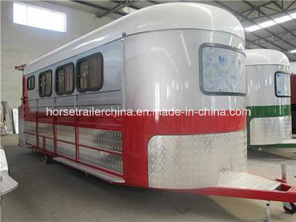 Comfortable Travel Horse Trailer/Horse Floats 3 Horse Holds Image1
