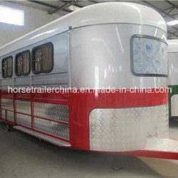 Comfortable Travel Horse Trailer/Horse Floats 3 Horse Holds