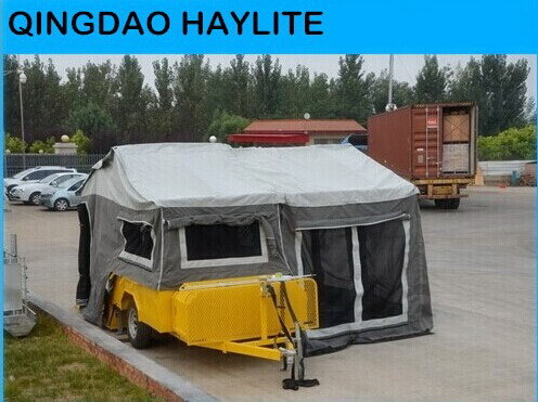 2015 Brand New Travel Camping Trailer with Canvas Tent for Sale Image1