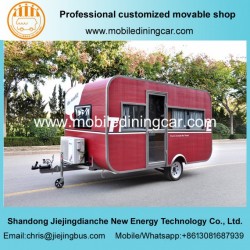 Hot Sale Mobile Food Trailer/ Travel Trailer/ Caravan with Ce