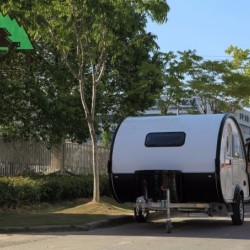 Hot Selling Teardrop Camper Trailer Caravan for Promotion
