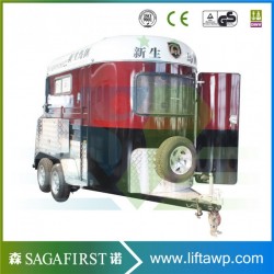 OEM China Horse Living Quarter Camper Trailer with Ce