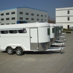 3 Horse Angle Load Trailer (GW-3HAL) China Imported