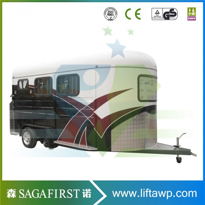 Bumper Pull Straight Load Horse Floats, Camper Trailer Image1