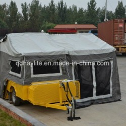 Camper Tent off Road Trailer Sports Trailer Light Trailer with Ketchen