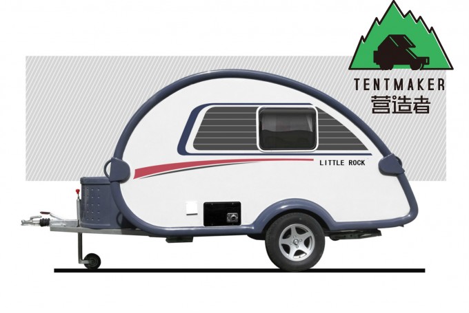 New Teardrop Caravan Trailer Camper Producing Camping Trailer Image1