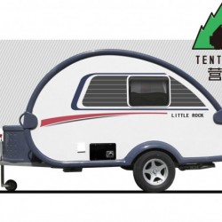 New Teardrop Caravan Trailer Camper Producing Camping Trailer